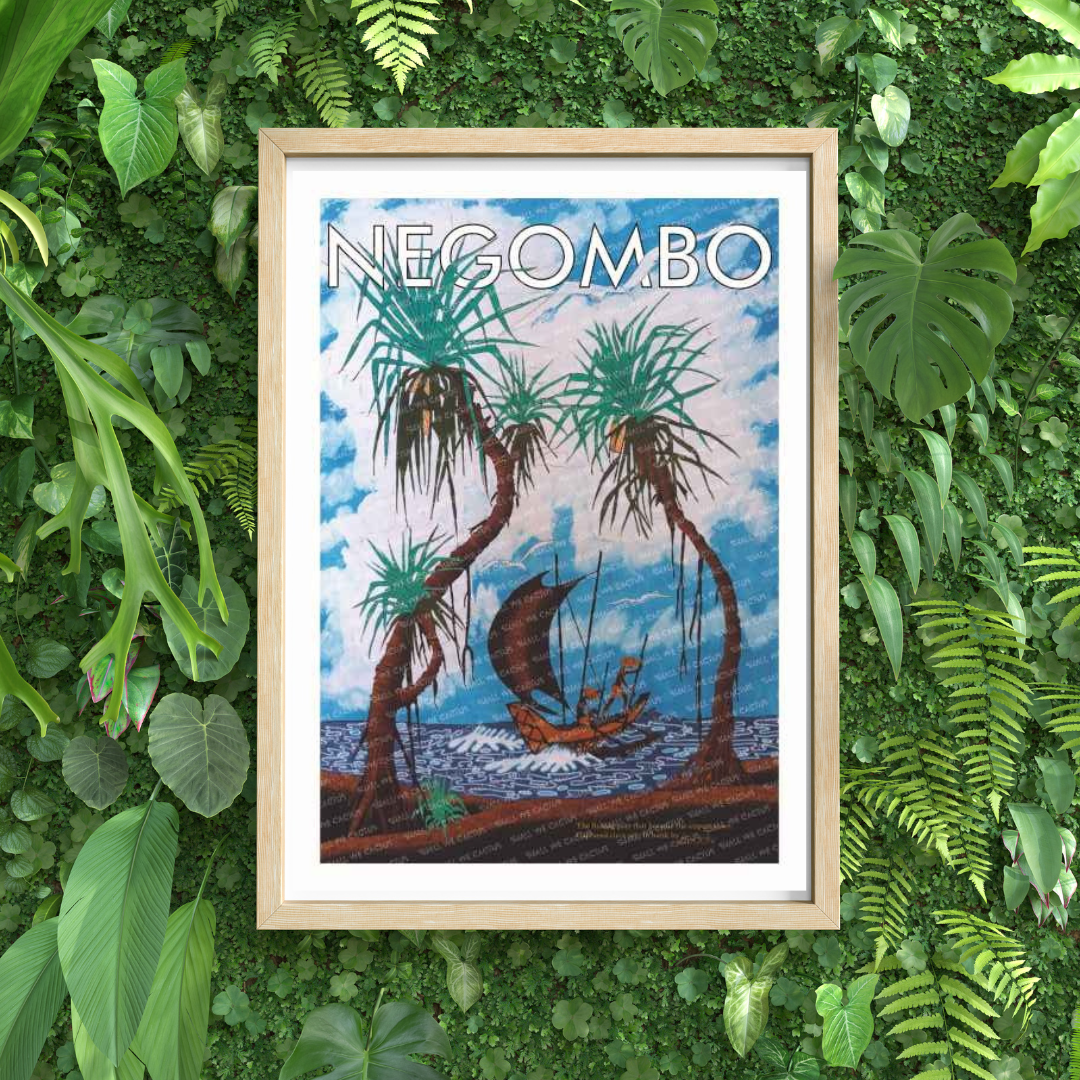 Negombo Sri Lankan Posters Postcards