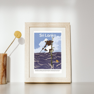 Stilt Fishermen Poster