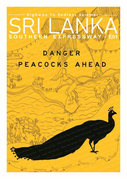 Sri Lanka Posters Postcards