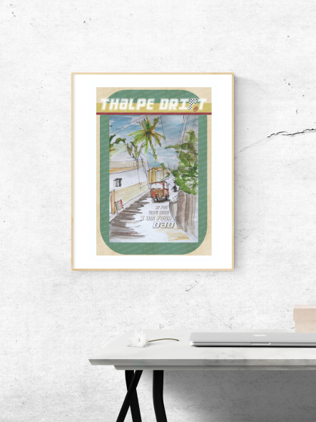 Thalpe Sri Lankan Posters Postcards