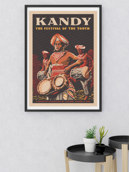 Kandy Sri Lankan Posters Postcards