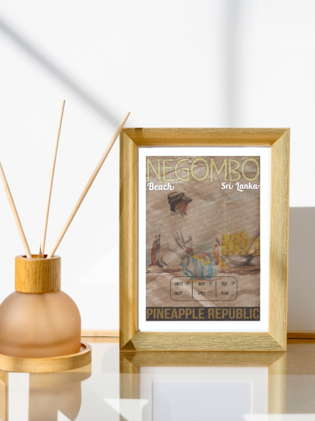 Negombo Sri Lankan Posters Postcards