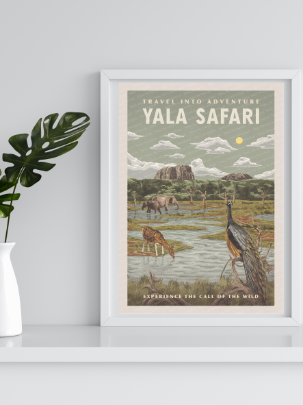 Sri Lankan Safari Posters Postcards
